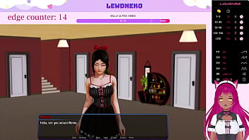 Preview 4 of Juncle Sex - VTuber LewdNeko Plays Harem Hotel Part 8