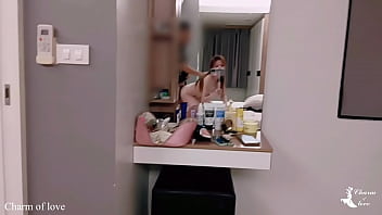 Preview 3 of Brother Sister Sex Wake Up - Beautiful Thai girl having sex with boyfriend&#039_s friend. นัดเพื่อนสนิทของแฟนมาหาที่ห้อง