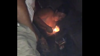 Preview 2 of Hhot Sex Fuck In Bus Movie Full - Bbw Latina teen loves to cum while she sucks cock and smokes,  even though she&#039_s not good at it