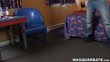 Preview 1 of Xxxx School Sex Video - Cowboy gets a hold of his throbbing cock and plays with it