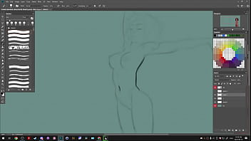 Preview 1 of Orgasmo Butte - Picarto ~ DarkCookie - Summertime Saga [720p] (2023.09.12 A)