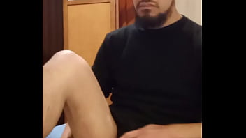 Preview 2 of Mast Any Bunny - Black latino solo jerking