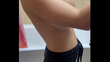 Preview 1 of Little School Girle - Slut wife with big tits is going to fuck