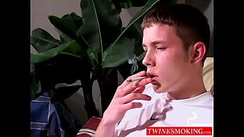 Preview 1 of Hansika Motwani Sez - Twink who smokes cigarettes&Acirc_&nbsp_takes it right to his ass