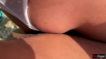 Preview 2 of Light Mb - Filled my stepsister&#039_s pussy with cum on a public beach