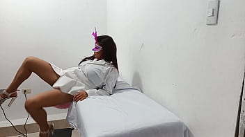Preview 3 of No Scared - doctor fox tail fucks herself with a dildo