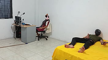 Preview 3 of Czech Nudi Dance - step sister sitting while I masturbate for her