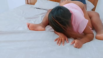 Preview 1 of Squirting On Bedpost - Hot Beautiful Young Indian Bhabhi Morning Sex With Husband xxx