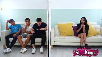 Preview 3 of Lela Starr Office Fuck - Sole Vargas picks which Latin dude to fuck. SPOILER ALERT: Gangbang!