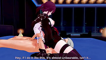 Preview 2 of Hot Sexi New Video - [Honkai Star Rail] Кафка пришла к крупному банкиру для того чтобы добыть из него информацию своей вагиной! ~ (короткое)