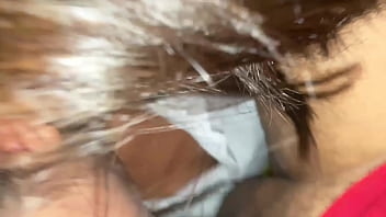 Preview 4 of Surprend Sa Tante Nue - Mi hermanastra viene del colegio a contarme como sus compa&ntilde_eros tuvieron sexo oral y le digo que lo replique conmigo para entender