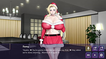 Preview 4 of Free Vdoe Fuck Pregnant - Kamichichi Girls: Remy - A Naughty Christmas Party