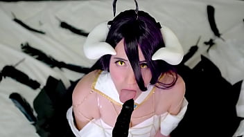 Preview 3 of Big Bro Snd Smoll Sis Sax - Albedo Finally Seduces You,  Lord Momonga