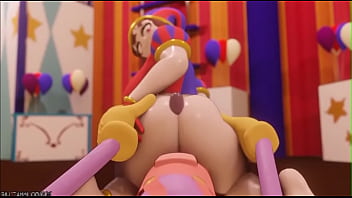 Preview 4 of Naughtya Merica - Pomni Getting fucked