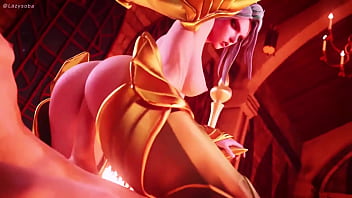 Preview 4 of Azucena El Bar Provoca - Hentai 3d Kayle porn