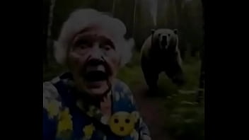 Preview 1 of Xxvideoscom Portmore - Bear wants to show his secret &quot_plans&quot_ as he chases an elder lady