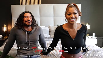 Preview 1 of Xnxi Video Pakistan Download - Uncut Latino Stud Stuffs Busty Black Girls Tight Pussy!