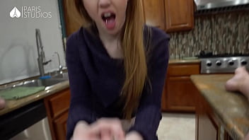 Preview 3 of Naruto Et - Redhead and Brunette give stranger a double blowjob he will never forget
