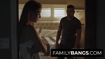 Preview 1 of Ebony Bj Cum - FamilyBangs.com ⭐ Sad Beauty Getting Comfort with Sister&#039_s Boyfriend,  Ashley Lane,  Dante Colle