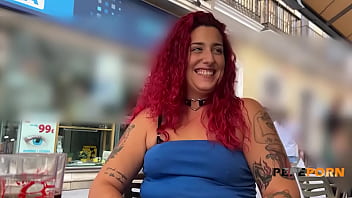 Preview 1 of Prya Raysax - Redhead BBW broad Elektra Red wants to show us her AMAZING BIG ASS!!