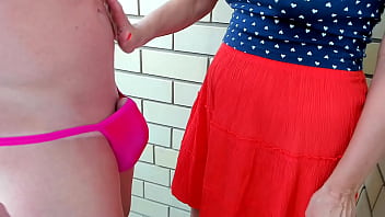 Preview 1 of Liv Xxx - My stallion needs to be milked every day semen sperm in public