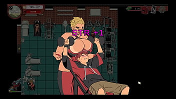 Preview 2 of Dosi Sex Com - Spooky Milk Life [ Taboo hentai game PornPlay] Ep.23 femdom handjob at the gym