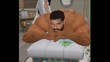 Preview 1 of Gog Fas - extremely handsome hunk cam heyward gets every inch of his huge dick massaged