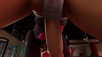 Preview 3 of Viking Barbie Masturbate Car - Kiriko Twerk