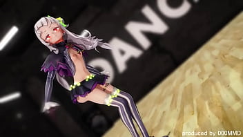 Preview 2 of Tirain Sex - Hololive Murasaki Shion Dream of You mmd