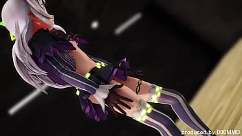 Preview 3 of Tirain Sex - Hololive Murasaki Shion Dream of You mmd