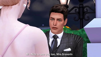 Preview 1 of Virgin Twink Ass - My boss fucking my wife 03-next to sleeping husband in bedroom-sims 4 porn romantic sex