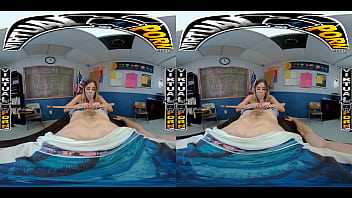 Preview 2 of Sunny Lb - VIRTUAL PORN - Hands On Anal Lesson With Italian Teacher Marica Chanelle