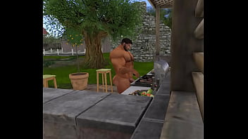 Preview 2 of Caton Xxxvideo - stealers players gather for BBQ before the fuckfest