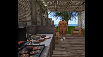 Preview 1 of Caton Xxxvideo - stealers players gather for BBQ before the fuckfest