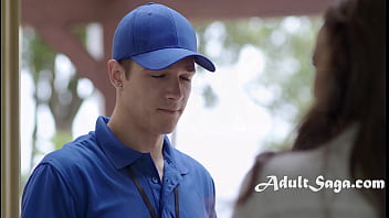 Preview 1 of Alina Li Panty - Married MILF Pristine Edge Seduces Delivery Boy For Some Anal Action - Jayden Marcos,  Pristine Edge