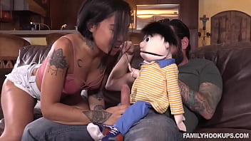 Preview 3 of First Time Chut Chudai Video - Puppet Insanity with Tommy Pistol and Honey Gold