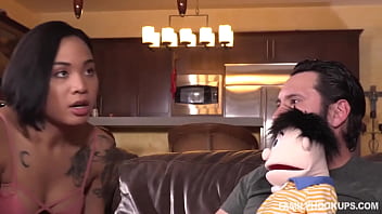 Preview 1 of First Time Chut Chudai Video - Puppet Insanity with Tommy Pistol and Honey Gold