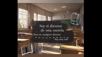 Preview 1 of Pussy Indonesian 17girl - Anime Hentai - El director y su l&iacute_bido en la escuela