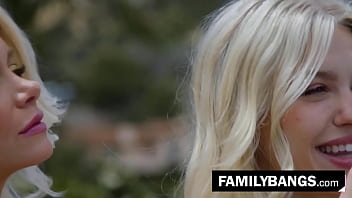Preview 1 of Smoke Session - FamilyBangs.com ⭐ Barbie Milf Craves fo Barbie Daughter,  Serene Siren,  Jazlyn Ray