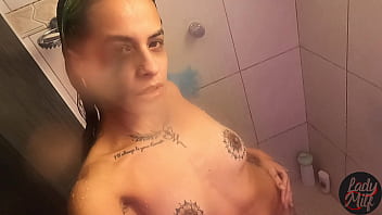 Preview 2 of Pervcity Oil - I recorded myself in the shower for my pervert co-worker to watch