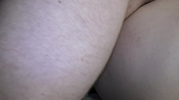 Preview 4 of Babe Fingering Guy Till He Cums - Cheating wife with a big boobs and hairy pussy taking big creampie from stranger for the first time