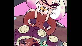 Preview 2 of Cute Casti G - Splatoon Pearl x Marina Futa animation with Sound