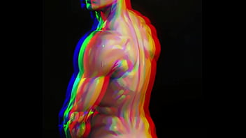 Preview 2 of Jaban Teen Ago - Nudismo Gay Anime Hombre Jaguar Otorongo