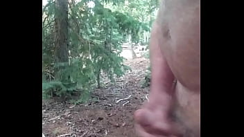Preview 3 of Desi Bp Pechar - Big Cum In The Woods 082819 2