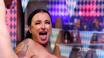Preview 4 of Cinalion Xxx - Oktober Fuck Fest With Hot Bartender- Payton Preslee - MILF5
