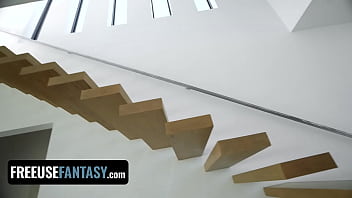 Preview 3 of Videossx Com - Strict Single StepDad Hires A New Live-in Nanny,  Khloe,  To Take Care Of His Home And His Big Cock