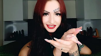 Preview 1 of Live Jasmin Couple - Let&#039_s talk about your fantasies and desires. Dominatrix Nika knows for sure that you dream of a dominant woman with a big strap-on.