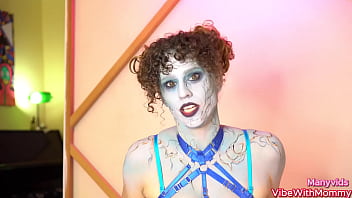 Preview 1 of Sister Brother Forcing Xxx - HALLOWEEN ANAL SQUIRTING ZOMBIE HARLEY QUINN
