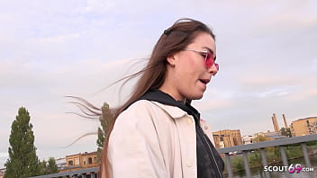 Preview 1 of 2017 New Xxx Full Film - GERMAN SCOUT - Inked next Generation College Girl Jess Mori Pickup for Casting Fuck