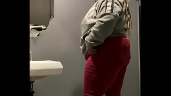 Preview 1 of Wwe Superstar Nia Jax Fucked - Getting backshots in the bar bathroom